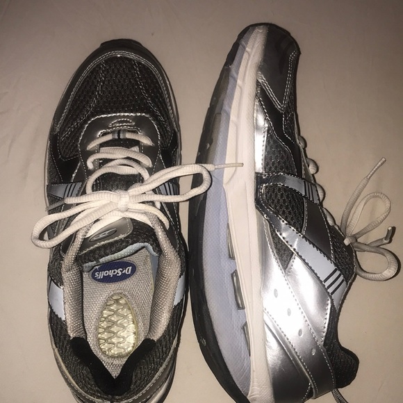 Dr. Scholl's Shoes - Dr. Scholl’s women’s size 10 gray blue rocker shoe